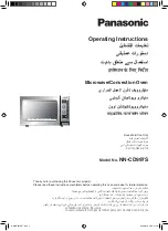 Preview for 1 page of Panasonic NN-CD997S Operating Instructions Manual