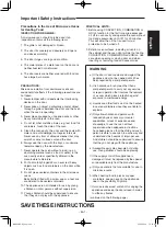 Preview for 1 page of Panasonic NN-CD997S User Manual