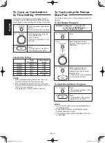Preview for 10 page of Panasonic NN-CD997S User Manual
