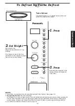 Preview for 19 page of Panasonic NN-CD997S1 Operating Instructions Manual