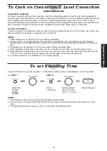 Preview for 21 page of Panasonic NN-CD997S1 Operating Instructions Manual