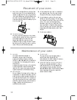 Предварительный просмотр 12 страницы Panasonic NN-CF750W Operating Instructions And Cookery Book