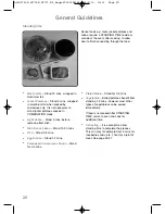 Предварительный просмотр 22 страницы Panasonic NN-CF750W Operating Instructions And Cookery Book