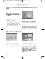 Предварительный просмотр 26 страницы Panasonic NN-CF750W Operating Instructions And Cookery Book