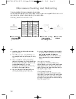 Предварительный просмотр 32 страницы Panasonic NN-CF750W Operating Instructions And Cookery Book