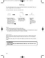 Предварительный просмотр 42 страницы Panasonic NN-CF750W Operating Instructions And Cookery Book