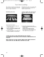 Предварительный просмотр 46 страницы Panasonic NN-CF750W Operating Instructions And Cookery Book