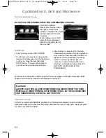 Предварительный просмотр 56 страницы Panasonic NN-CF750W Operating Instructions And Cookery Book