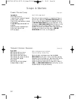 Предварительный просмотр 86 страницы Panasonic NN-CF750W Operating Instructions And Cookery Book