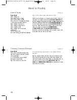 Предварительный просмотр 100 страницы Panasonic NN-CF750W Operating Instructions And Cookery Book