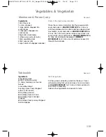 Предварительный просмотр 121 страницы Panasonic NN-CF750W Operating Instructions And Cookery Book