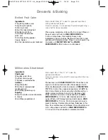 Предварительный просмотр 154 страницы Panasonic NN-CF750W Operating Instructions And Cookery Book