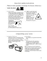 Preview for 5 page of Panasonic NN-CF760M Operating Instructions And Cookery Book