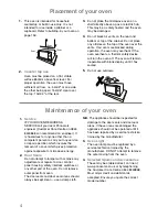 Preview for 6 page of Panasonic NN-CF760M Operating Instructions And Cookery Book