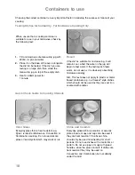 Preview for 20 page of Panasonic NN-CF760M Operating Instructions And Cookery Book