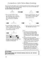 Preview for 42 page of Panasonic NN-CF760M Operating Instructions And Cookery Book