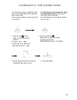 Preview for 49 page of Panasonic NN-CF760M Operating Instructions And Cookery Book