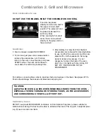 Preview for 50 page of Panasonic NN-CF760M Operating Instructions And Cookery Book