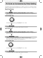 Предварительный просмотр 17 страницы Panasonic NN-CF770 Operation Instruction And Cook Book