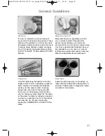 Предварительный просмотр 23 страницы Panasonic NN-CF771S Operating Instructions And Cookery Book