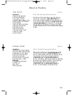 Предварительный просмотр 107 страницы Panasonic NN-CF771S Operating Instructions And Cookery Book