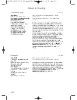 Предварительный просмотр 108 страницы Panasonic NN-CF771S Operating Instructions And Cookery Book