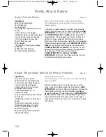 Предварительный просмотр 122 страницы Panasonic NN-CF771S Operating Instructions And Cookery Book