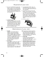 Preview for 12 page of Panasonic NN-CF778S Cookery Book & Operating Instructions