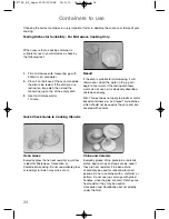 Preview for 26 page of Panasonic NN-CF778S Cookery Book & Operating Instructions