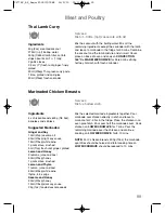 Preview for 101 page of Panasonic NN-CF778S Cookery Book & Operating Instructions