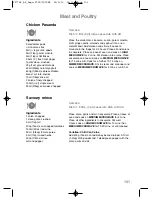 Preview for 103 page of Panasonic NN-CF778S Cookery Book & Operating Instructions