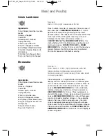 Preview for 107 page of Panasonic NN-CF778S Cookery Book & Operating Instructions