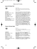 Preview for 108 page of Panasonic NN-CF778S Cookery Book & Operating Instructions