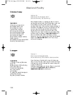 Preview for 110 page of Panasonic NN-CF778S Cookery Book & Operating Instructions