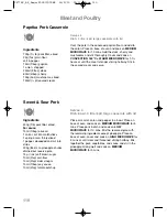 Preview for 112 page of Panasonic NN-CF778S Cookery Book & Operating Instructions