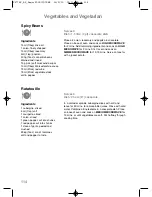 Preview for 116 page of Panasonic NN-CF778S Cookery Book & Operating Instructions