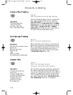 Preview for 144 page of Panasonic NN-CF778S Cookery Book & Operating Instructions