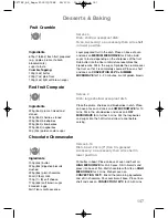 Preview for 149 page of Panasonic NN-CF778S Cookery Book & Operating Instructions