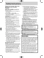 Preview for 4 page of Panasonic NN-CF781S Operation Instruction And Cook Book