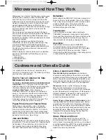 Preview for 6 page of Panasonic NN-CF781S Operation Instruction And Cook Book