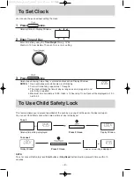 Preview for 11 page of Panasonic NN-CF781S Operation Instruction And Cook Book