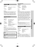 Preview for 38 page of Panasonic NN-CF781S Operation Instruction And Cook Book