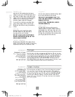 Preview for 142 page of Panasonic NN-CF853W Operating Instructions Manual