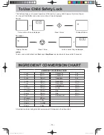 Preview for 16 page of Panasonic NN-CF874B Operating Instruction And Cook Book