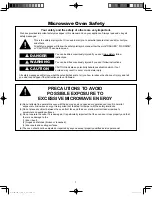 Preview for 3 page of Panasonic NN-CF876S Operating Instructions Manual