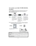 Preview for 40 page of Panasonic NN-CS596S Operating Instruction And Cook Book