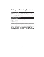 Preview for 62 page of Panasonic NN-CS596S Operating Instruction And Cook Book