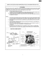 Preview for 3 page of Panasonic NN-CS597S APH Service Manual