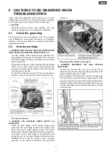 Preview for 11 page of Panasonic NN-CS599S Service Manual