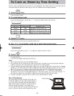 Preview for 25 page of Panasonic NN-CS894S Operating Instructions Manual